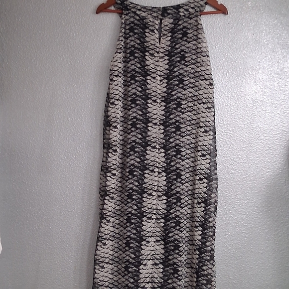 NWT Cassee's Sleeveless Snake Print Maxi Dress    Size 3 - Picture 7 of 14